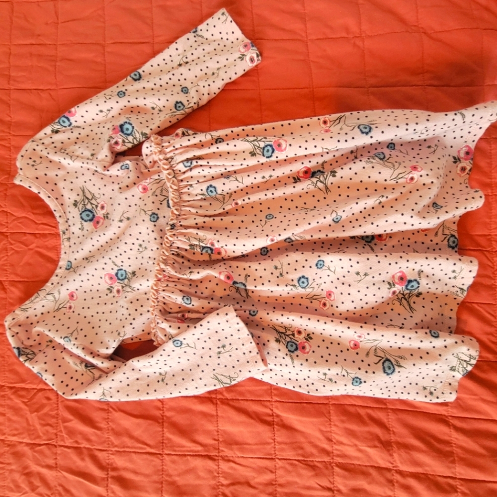 Floral skater style dress 4T
